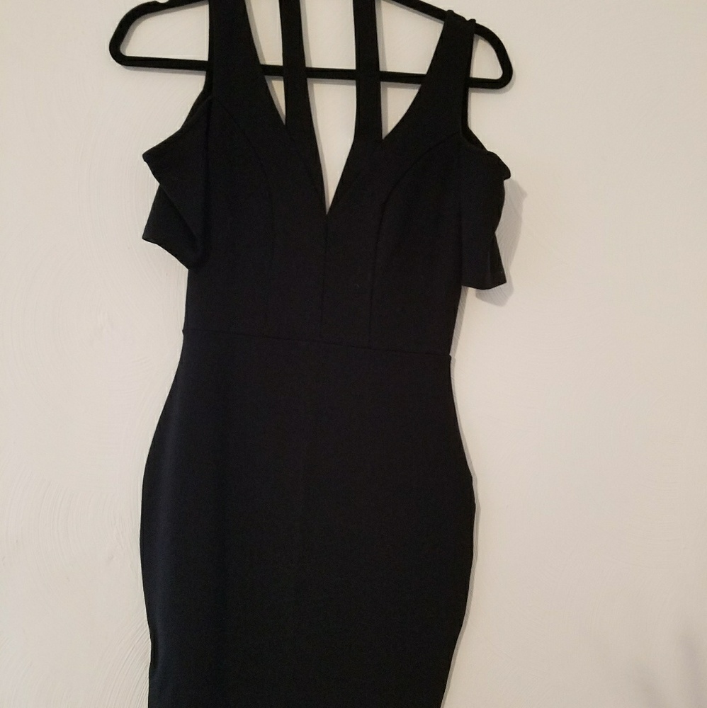 Sexy black dress